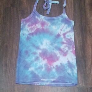 Aerie Multicolor Tie-Dye Tank Top